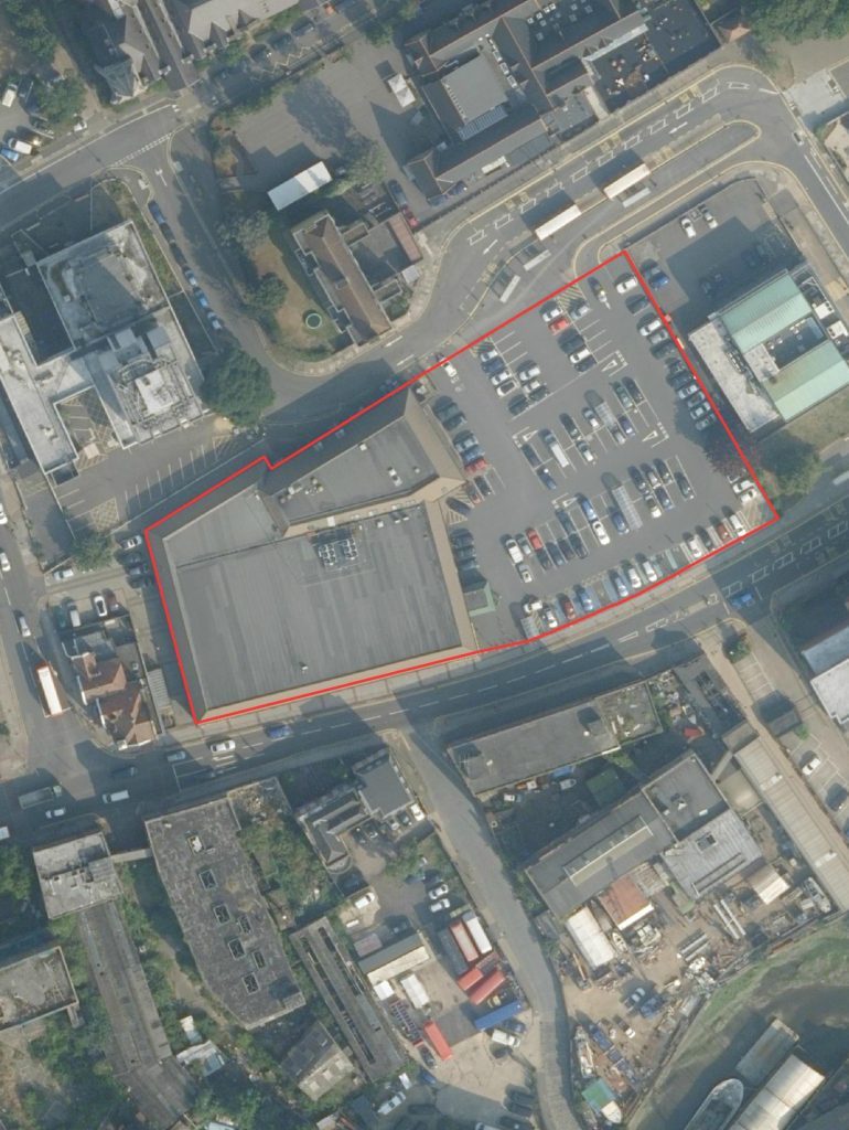 MORRISONS SUPERMARKET AND CAR PARK